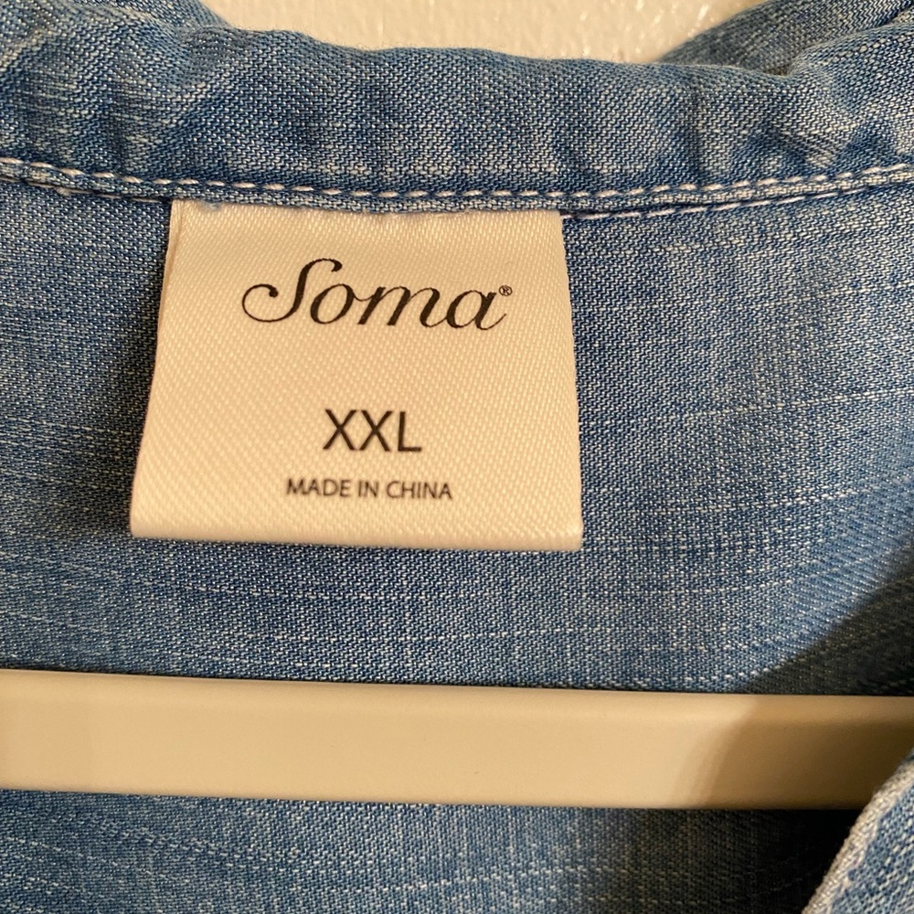Soma oversized denim tunic